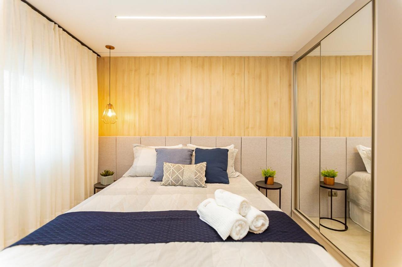 Apartamento Luxuoso Batel - 4 Minutos Do Shopping Patio Batel C/ Garagem, Piscina, Sauna E Academia *